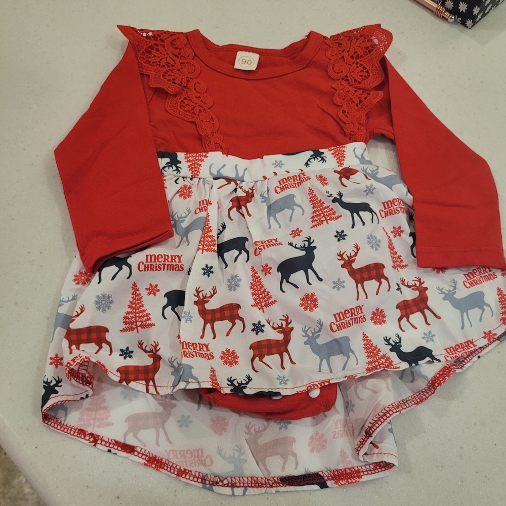 Merry Christmas Deer Outfit